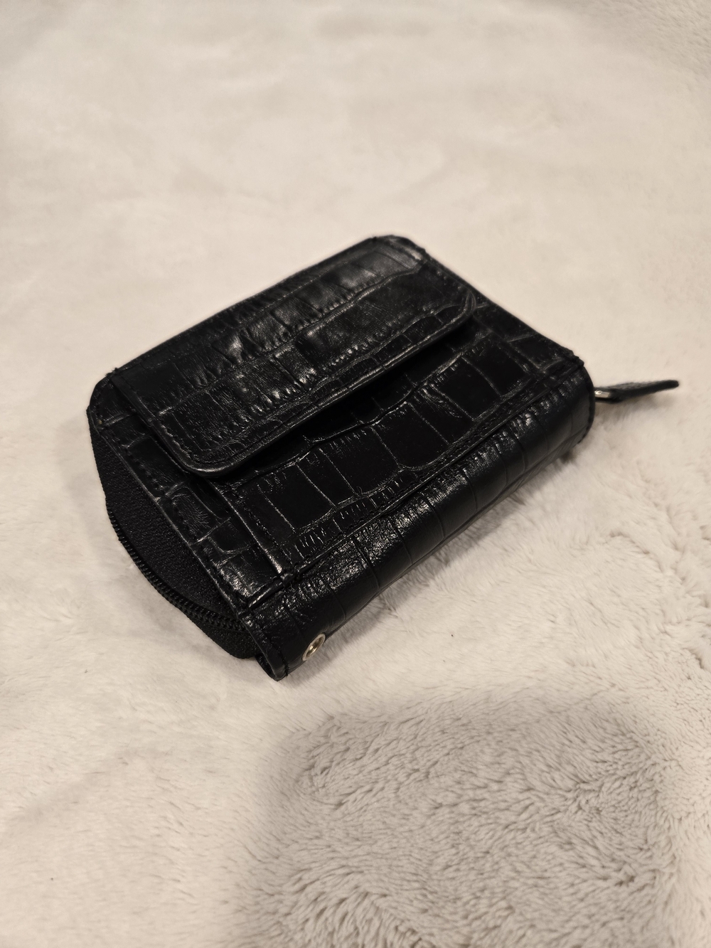 Women's Green Accordion Card Wallet